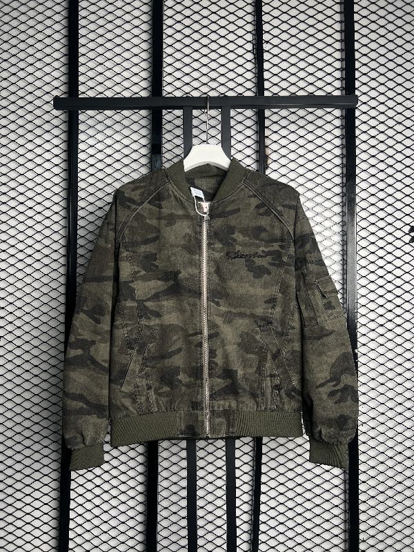 Bomber jacket green