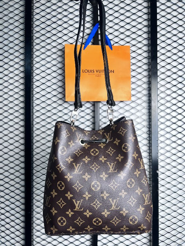 Bag black end brown
