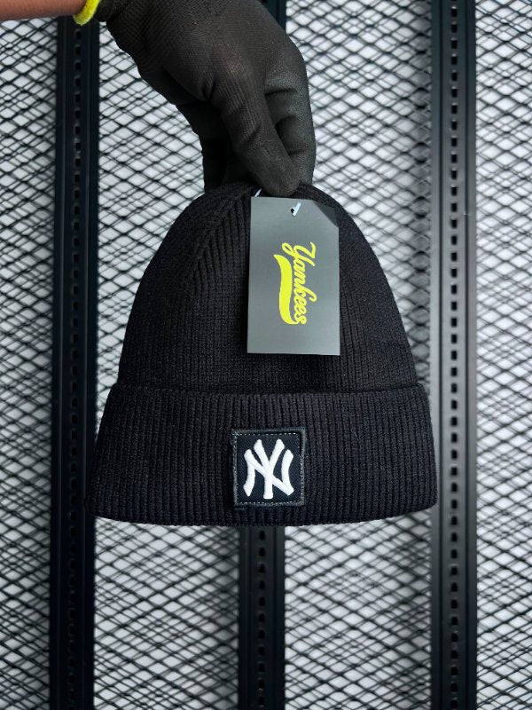 NY beanie black #01