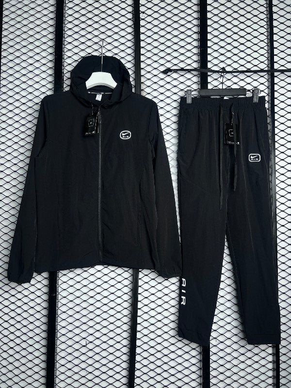 Sport tracksuit black