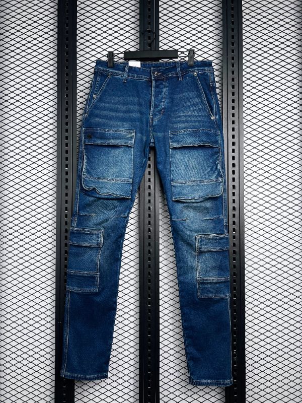 RAW CARGO JEANS DARK INDIGO GS