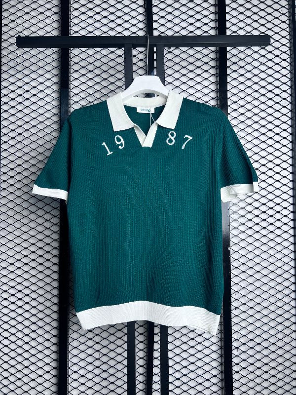 Golf t-shirt green p G6150