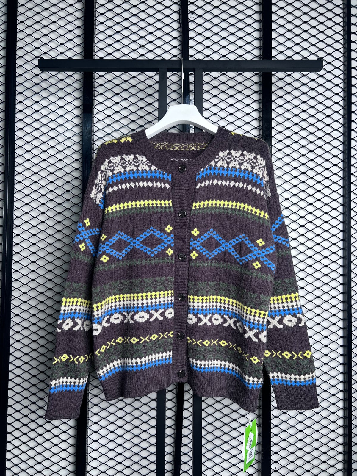 Sweater hoodie brown with ye plane 6770#1