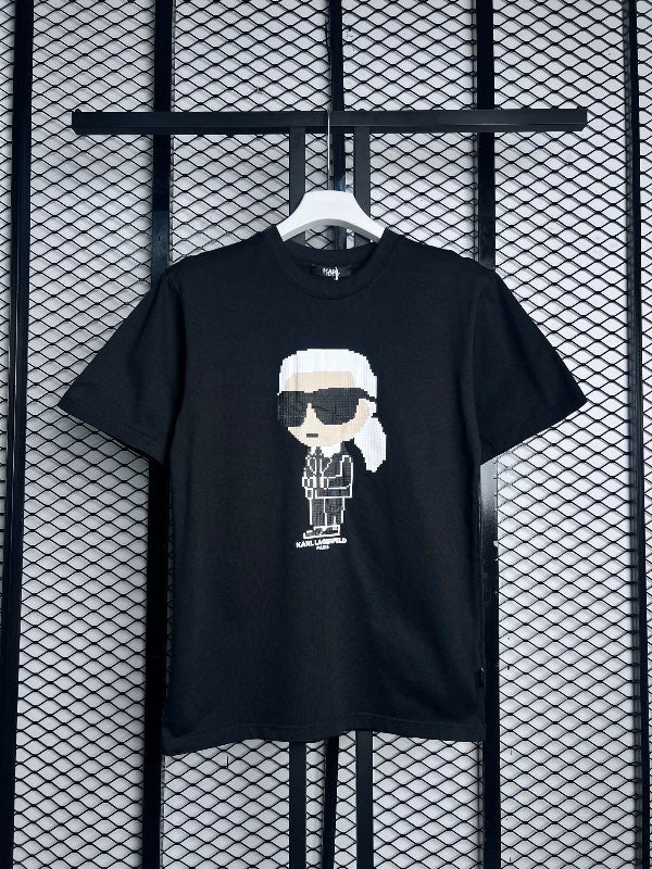 T shirt black PARIS W698