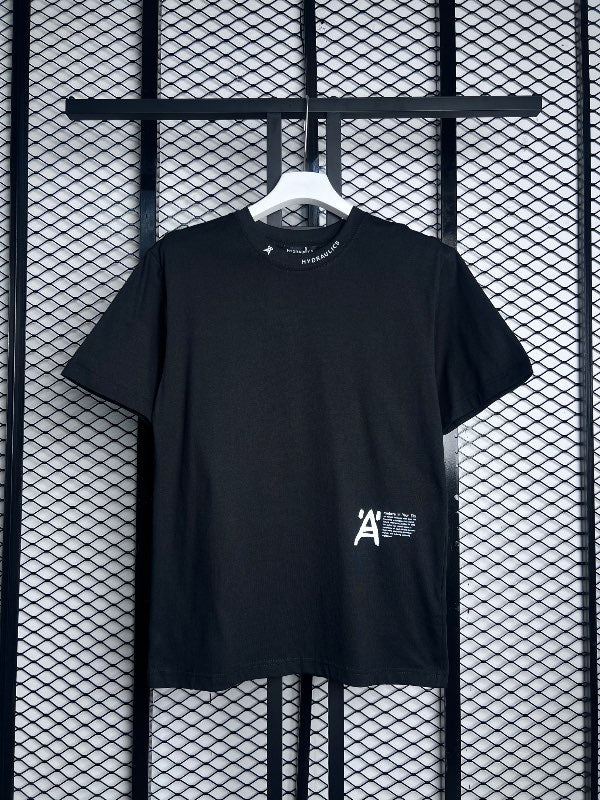 T-shirt black Hydraulic w701#