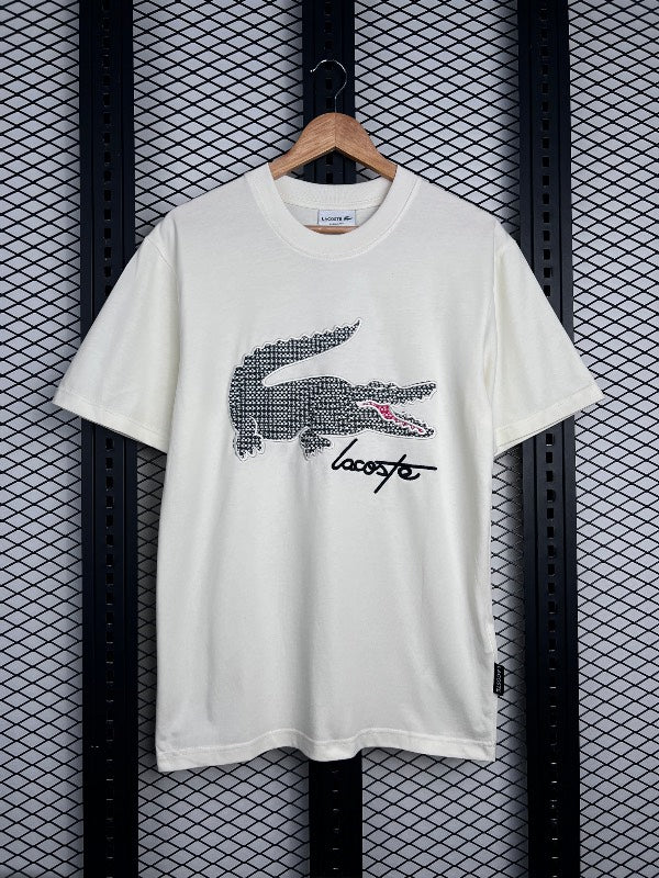 T shirt cream white w610
