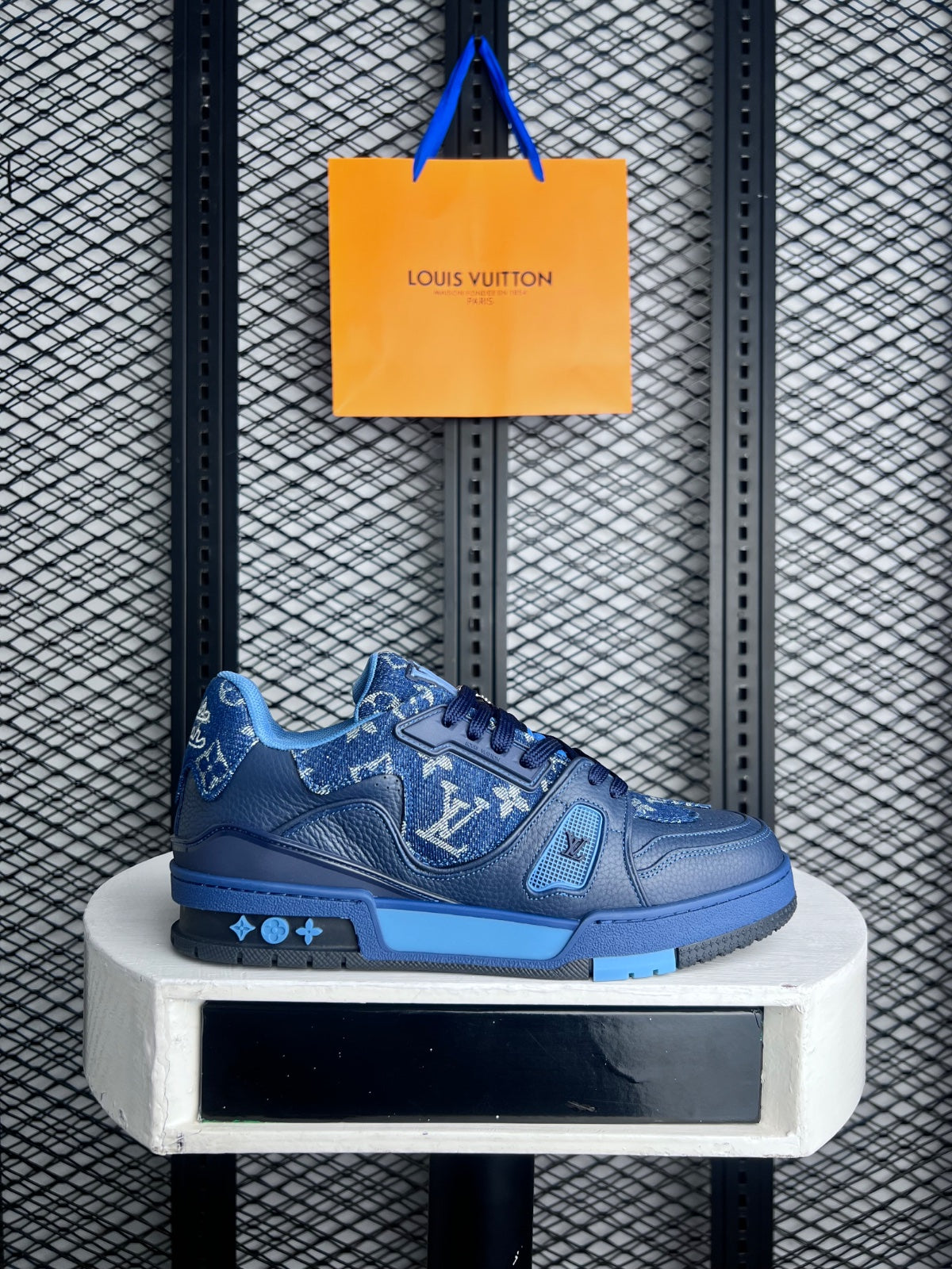 Trainer sneaker dark blue