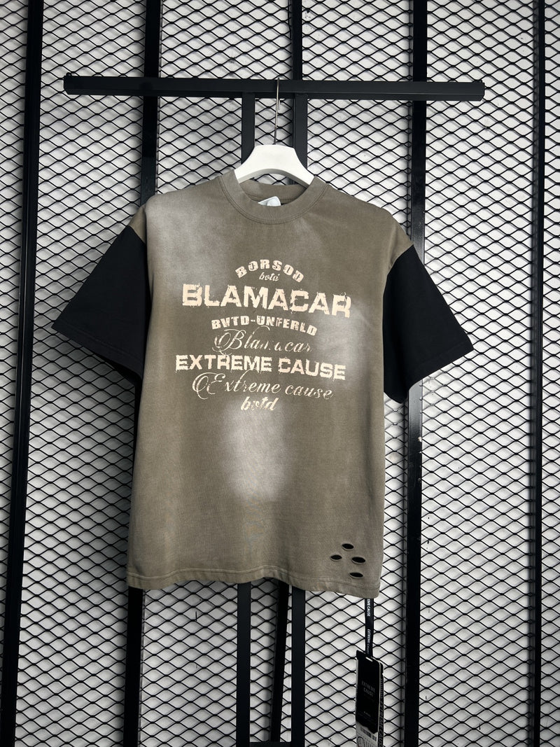 T-shirt green F7331# EXTREME CAUSE