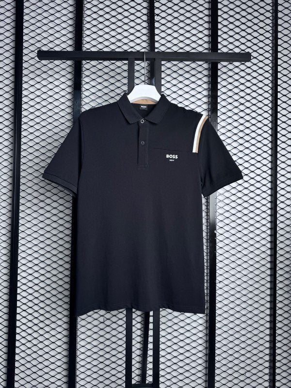 Golf t shirt black BSS12