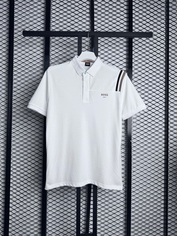 Golf t shirt white BSS12