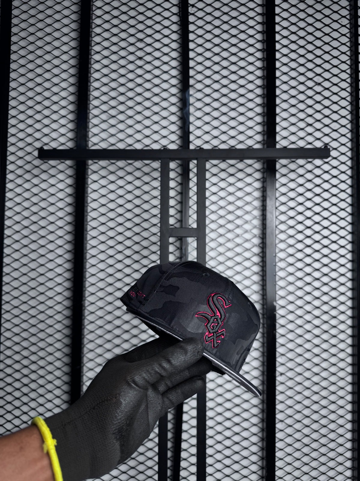 Sox cap black red Comouflage