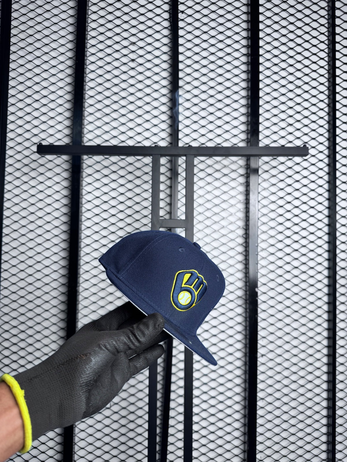 Milwaukee brewers cap blue