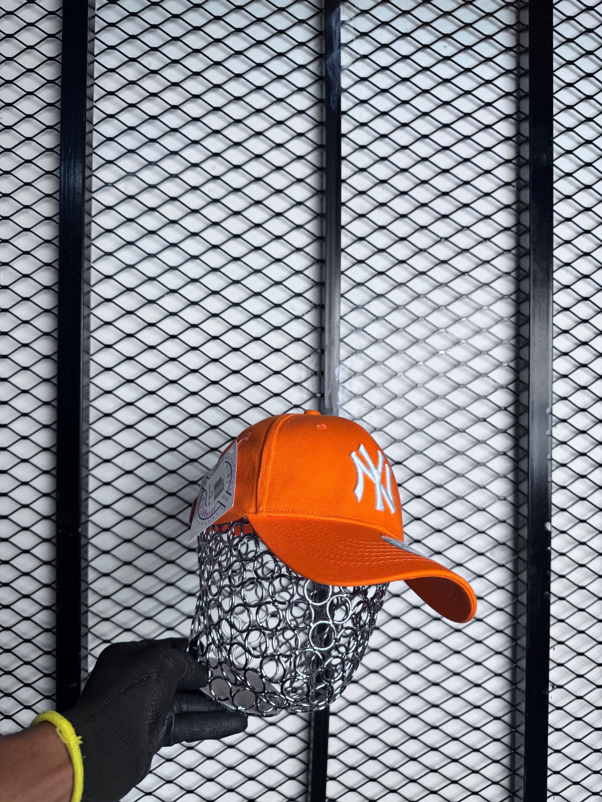 NY cap orange