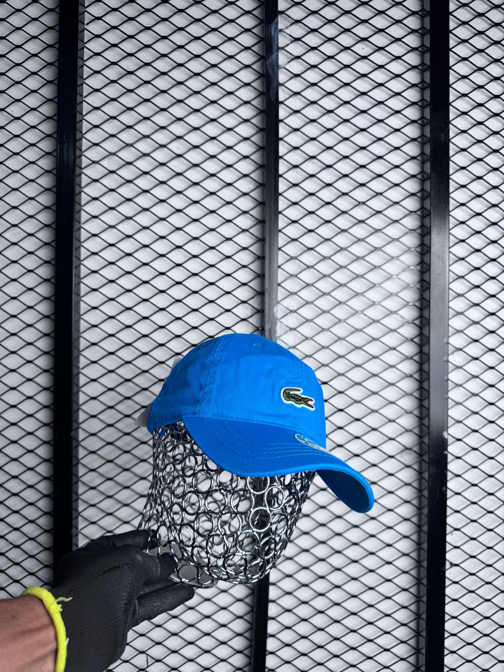 Blue cap