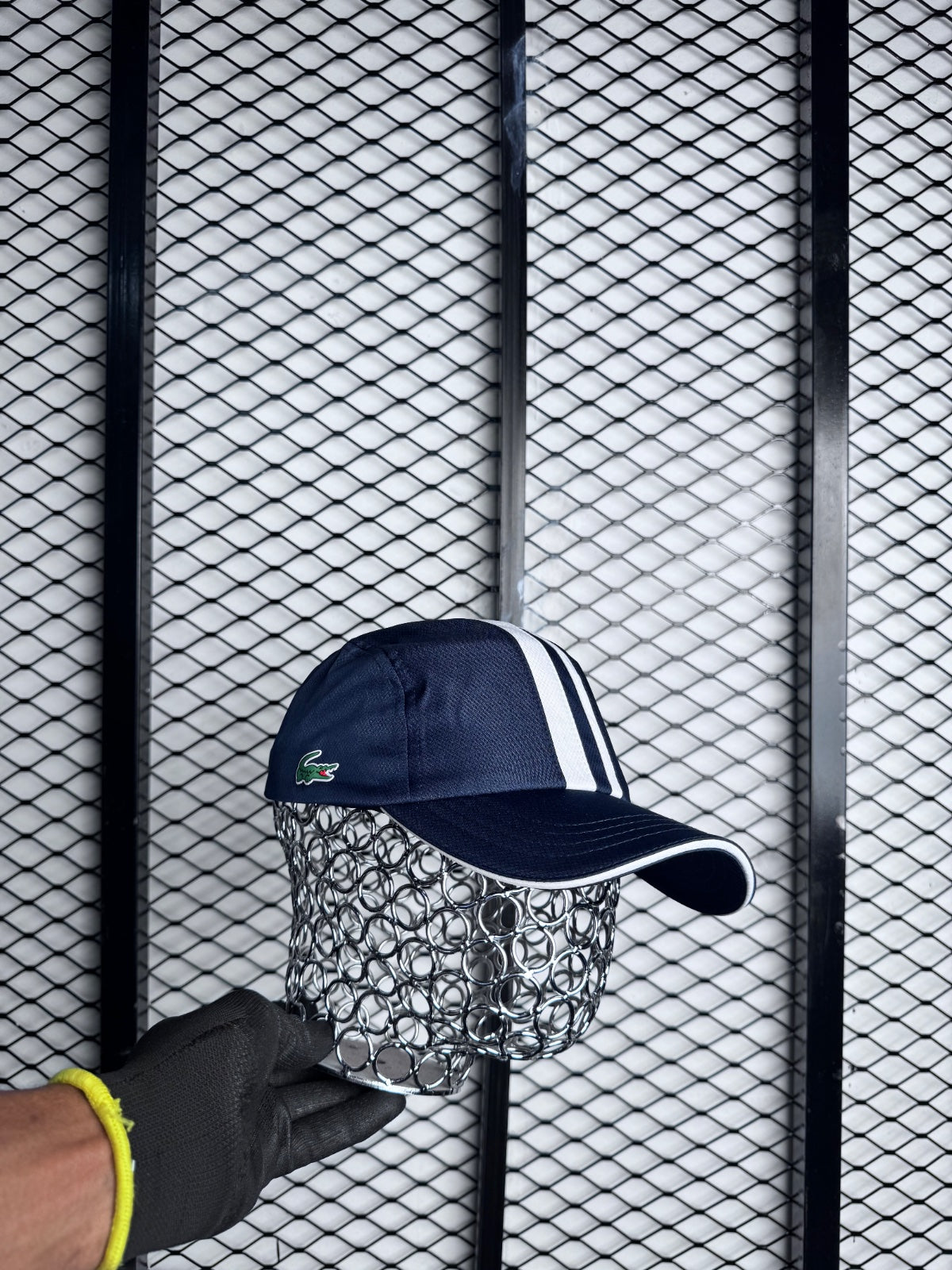 Navy caps