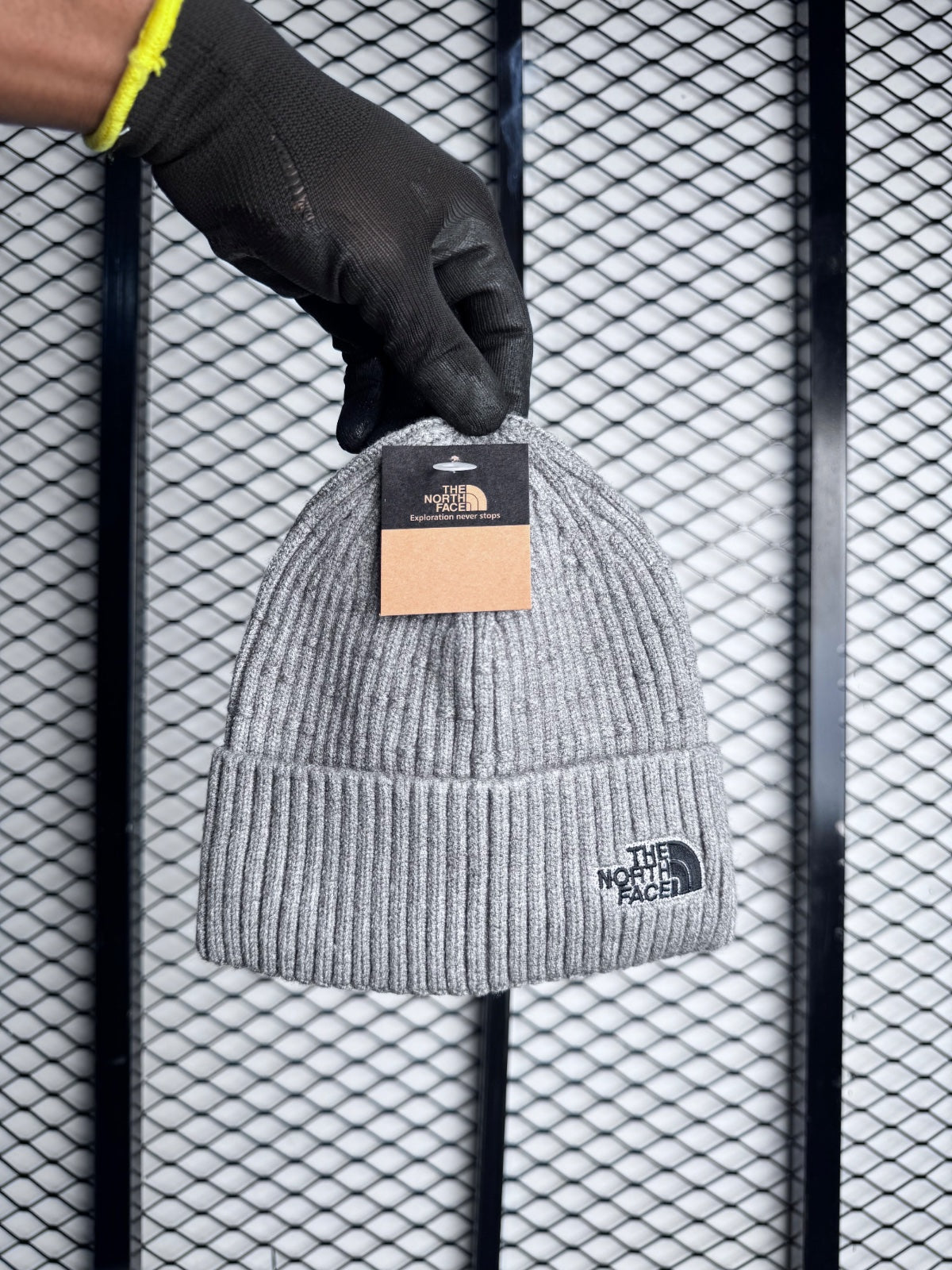 The north force beanie grey
