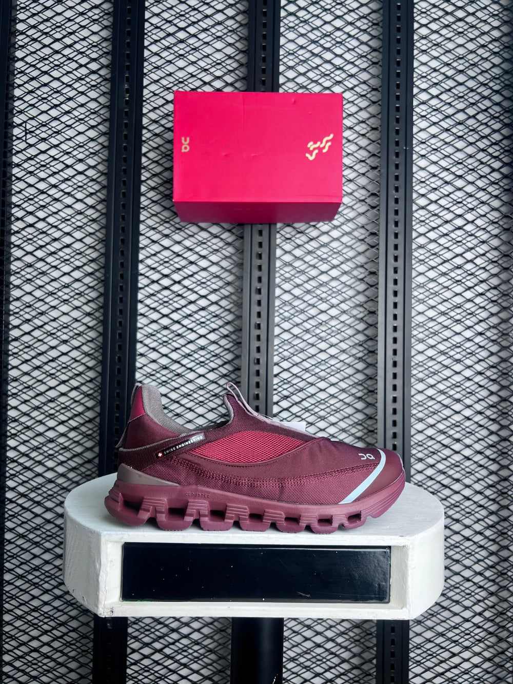 Sneaker tec 1swiss engineering maroon
