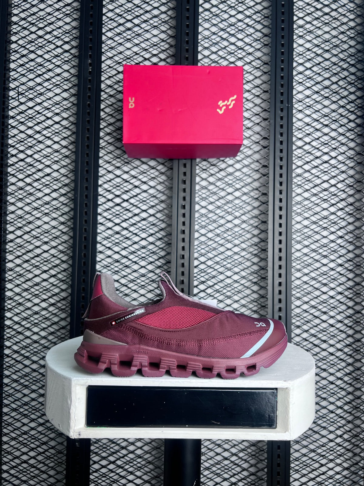 Sneaker tec 1swiss engineering maroon