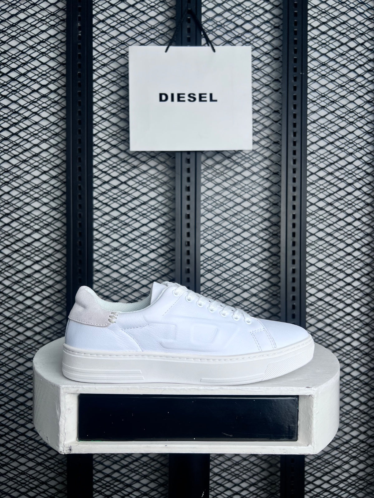Low-top sneaker s athene white