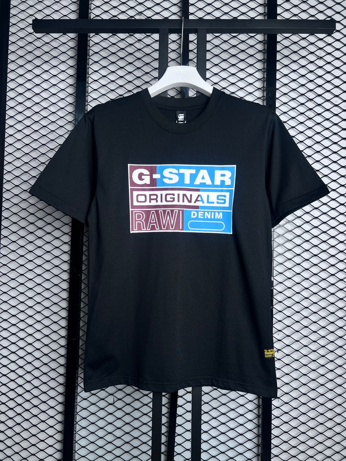 Raw t shirt black w663