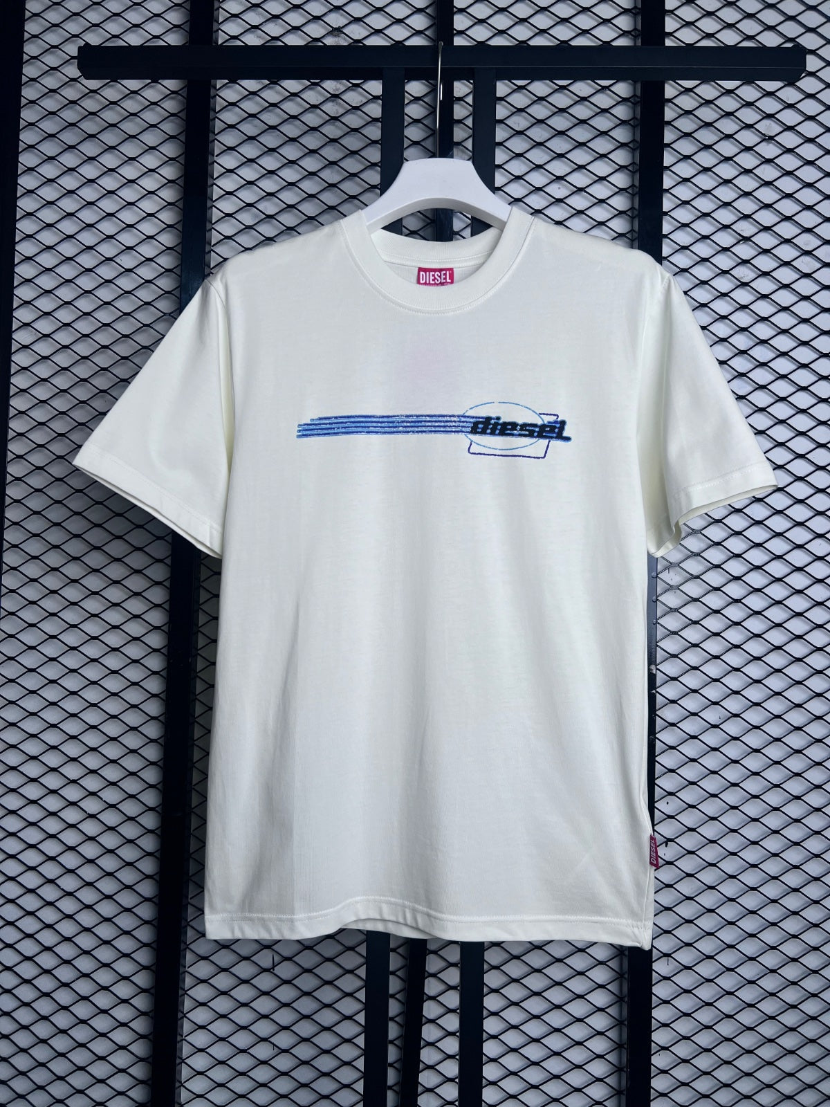 T shirt cream white w714